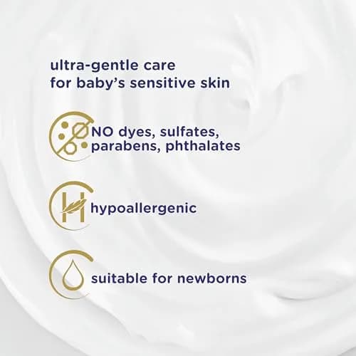 Baby Dove Sensitive Skin Care Body Lotion Rich Moisture 40 fl oz (1.18 L) | Hypoallergenic & Pediatrician Tested thumbnail 4