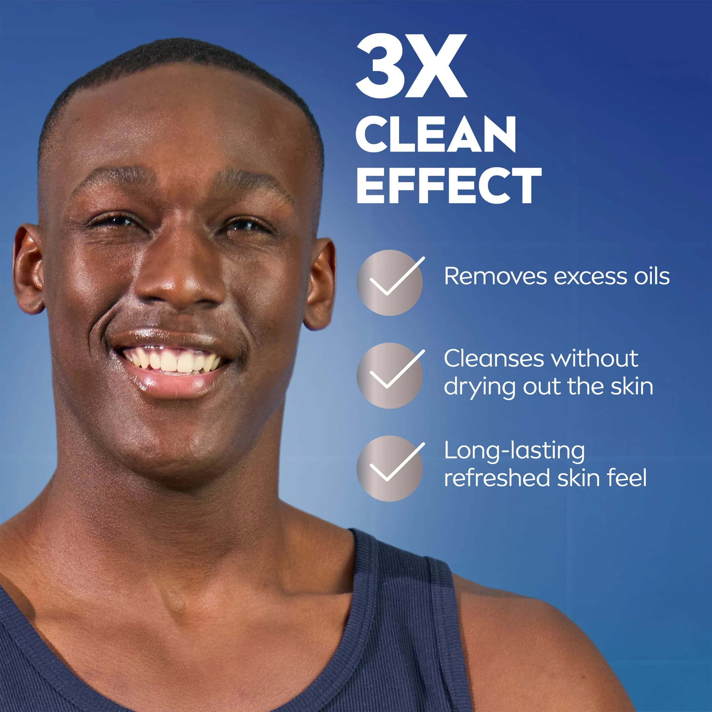 NIVEA MEN Maximum Hydration Face Wash 200ml (6.76 Fl Oz) | Hydrates & Cleanses Dry Skin - view 6
