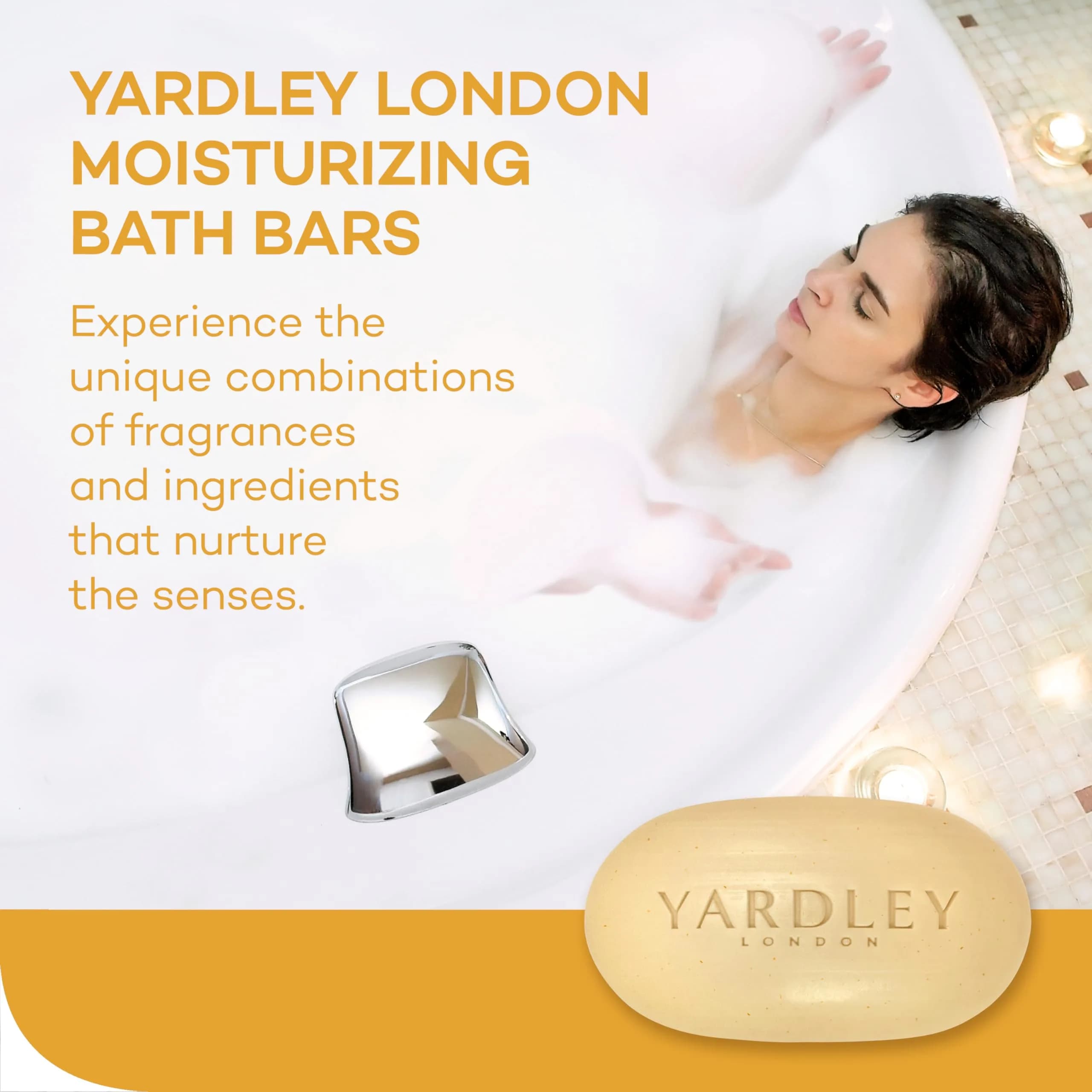 Yardley London Oatmeal and Almond Bar Soap, 4 Ounce (16 oz Total) | Deeply Moisturizing for Dry Skin - view 4