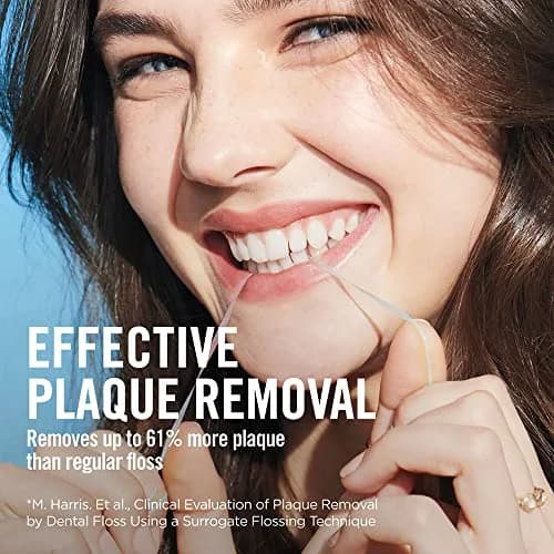 REACH Waxed Dental Floss, Unflavored, 660 ft (Pack of 4) | Shred Resistant Plaque Remover thumbnail 5