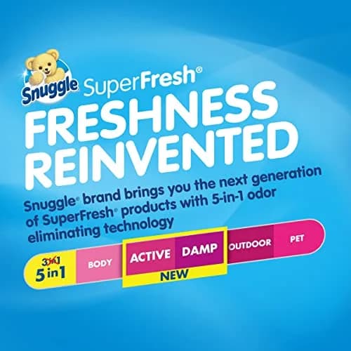 Snuggle Plus SuperFresh Dryer Sheets Spring Burst 200 Count (400 Sheets Total) | Odor Eliminating & Static Control thumbnail 2