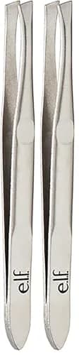 e.l.f. Slant Tweezer Stainless Steel | Accurate Hair Removal & Precise Shaping thumbnail 1
