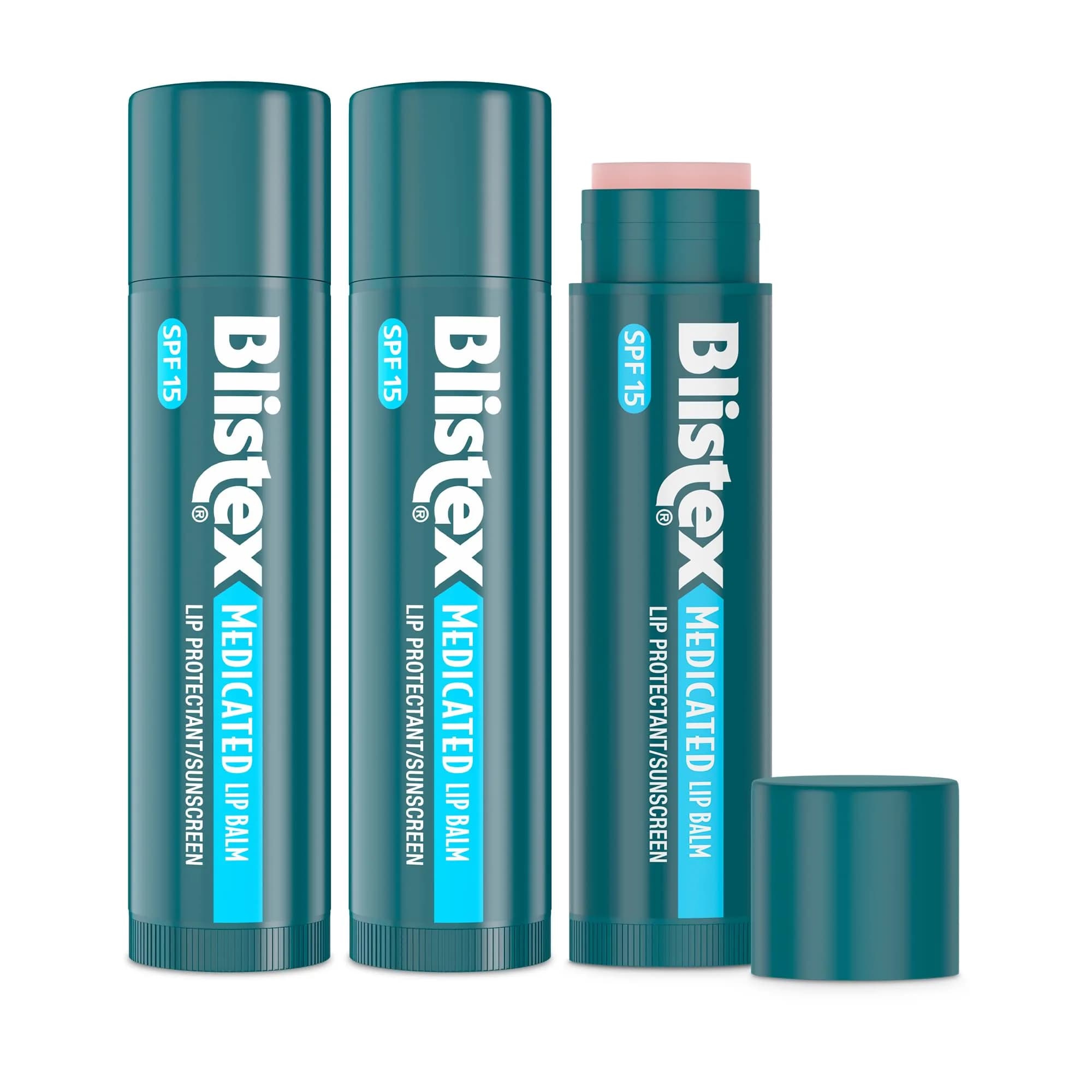 Blistex Medicated Lip Balm SPF 15 0.45 oz (12.8 g) | Seals in Moisture for Dry, Chapped Lips - view 2
