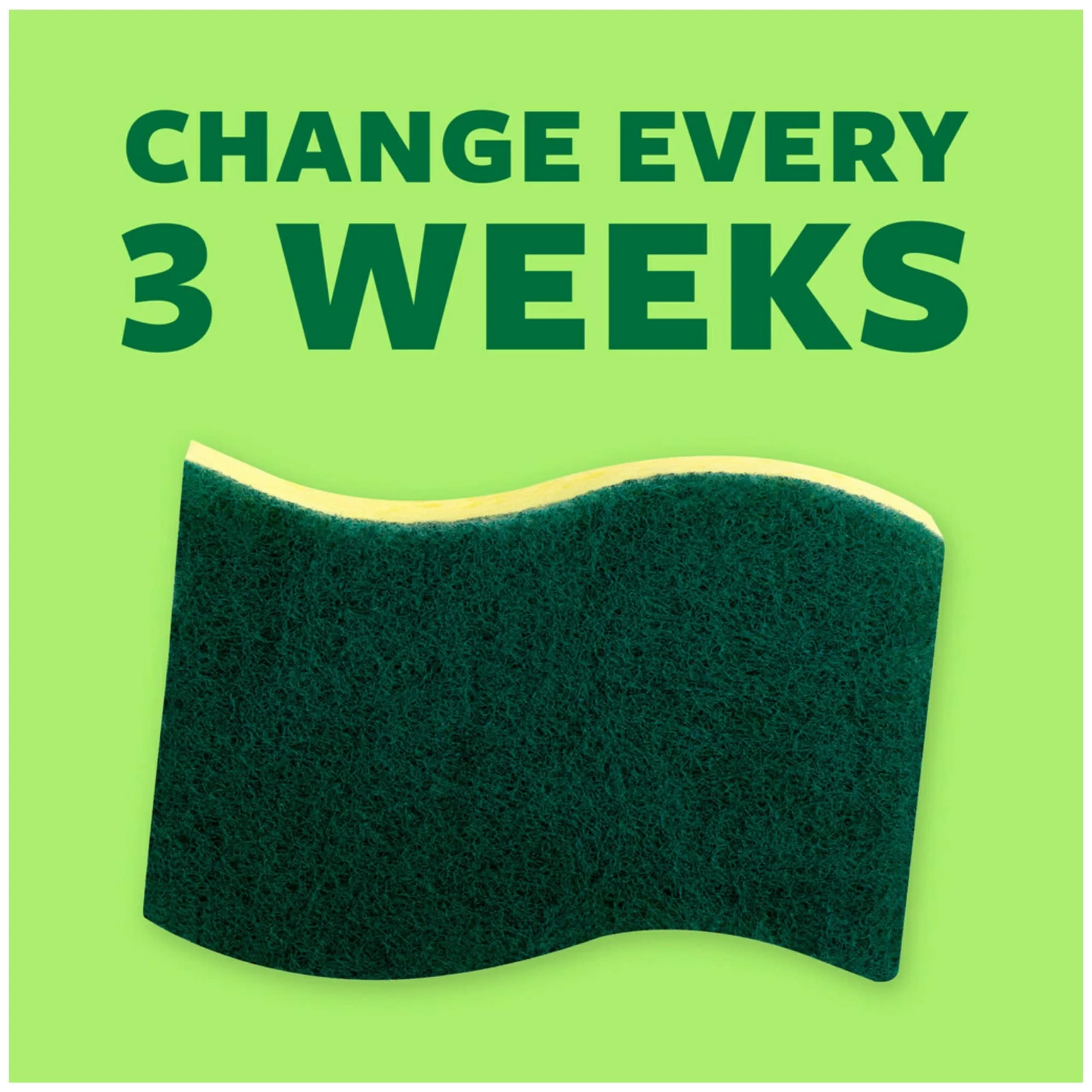 Scotch-Brite Heavy Duty Scrub Sponges (24 Sponges Total) | Tough Messes Shine Like New - view 9