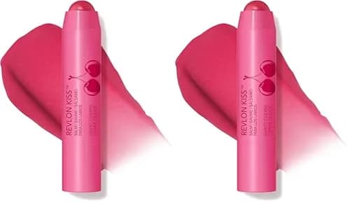 Revlon Kiss Tinted Lip Balm 030 Sweet Cherry - Pack of 2 | SPF 20 Hydration with Natural Fruit Oils thumbnail 1