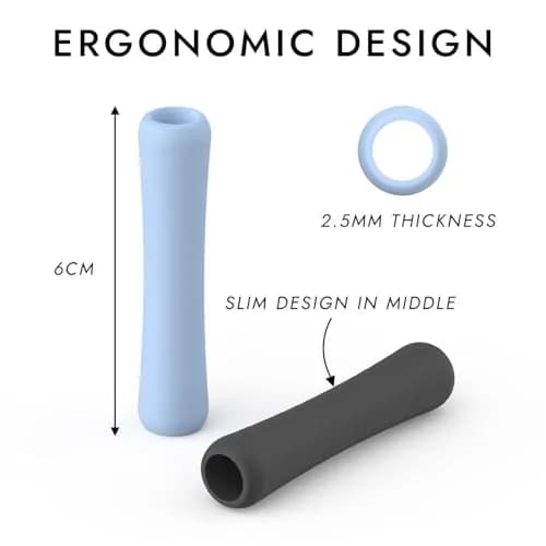 FAFALITHIC 4 Pack Silicone Grip for Apple Pencil 1st Gen, Pro, 2nd Gen, USB-C | Comfortable Writing & Precise Control thumbnail 4