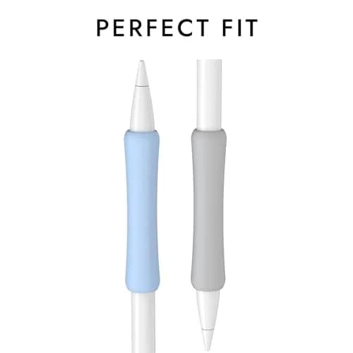 FAFALITHIC 4 Pack Silicone Grip for Apple Pencil 1st Gen, Pro, 2nd Gen, USB-C | Comfortable Writing & Precise Control thumbnail 6