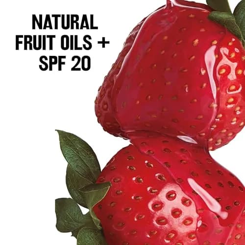 Revlon Fresh Strawberry Tinted Lip Balm, Pack of 2, SPF 20 Hydration with Natural Fruit Oils thumbnail 3