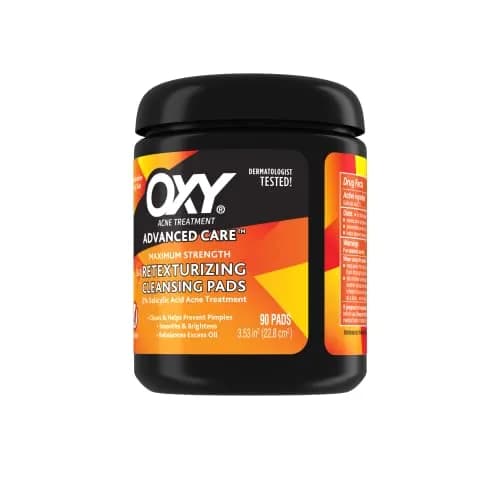 Oxy Maximum Action 3-In-1 Treatment Pads | 90 Count Pack of 2 for Clearer Skin thumbnail 3