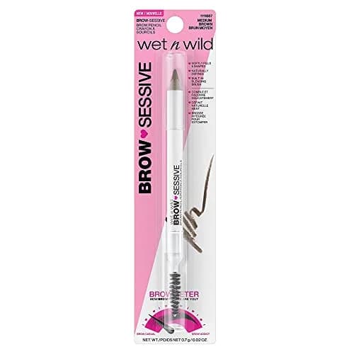 wet n wild Brow Pencil, Medium Brown | Ultra-Precise Dual-Ended Spoolie | 2 Pencils | Buildable Formula thumbnail 5