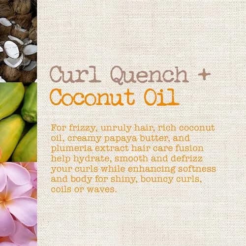 Maui Moisture Curl Quench + Coconut Oil Conditioner Set 756ml (26 fl oz) | Hydrates & Detangles Tight Curly Hair thumbnail 3