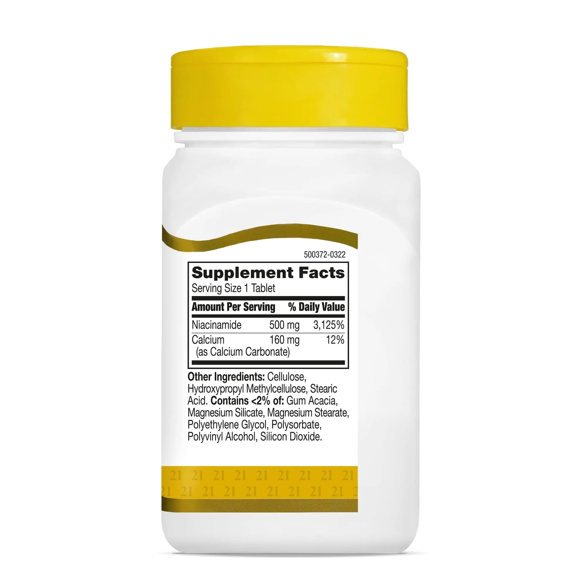 21st Century Niacinamide 500 mg Prolonged Release Tablets, 220 Count (110 Count Pack of 2) | Energy Metabolism Support - view 5