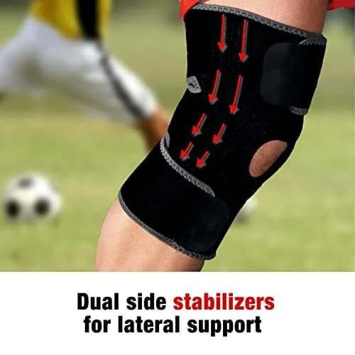 ACE Brand Adjustable Knee Brace with Side Stabilizers & Compression, Pack of 2 | FDA Approved Orthopedic Brace for Arthritis & Painful Joints thumbnail 7