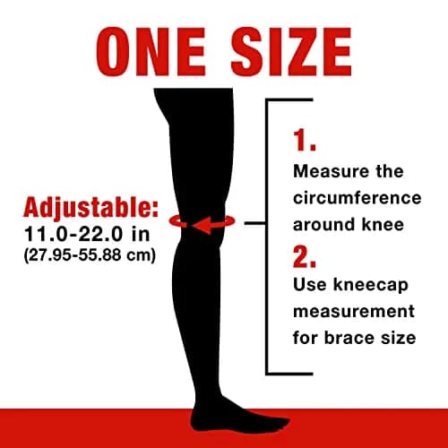 ACE Brand Adjustable Knee Brace with Side Stabilizers & Compression, Pack of 2 | FDA Approved Orthopedic Brace for Arthritis & Painful Joints thumbnail 8