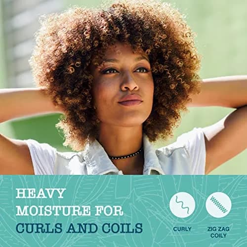 Maui Moisture Curl Quench + Coconut Oil Shampoo & Conditioner Set | Hydrates & Detangles Tight Curly Hair, Vegan, 2x13 fl oz (26 fl oz Total) thumbnail 3