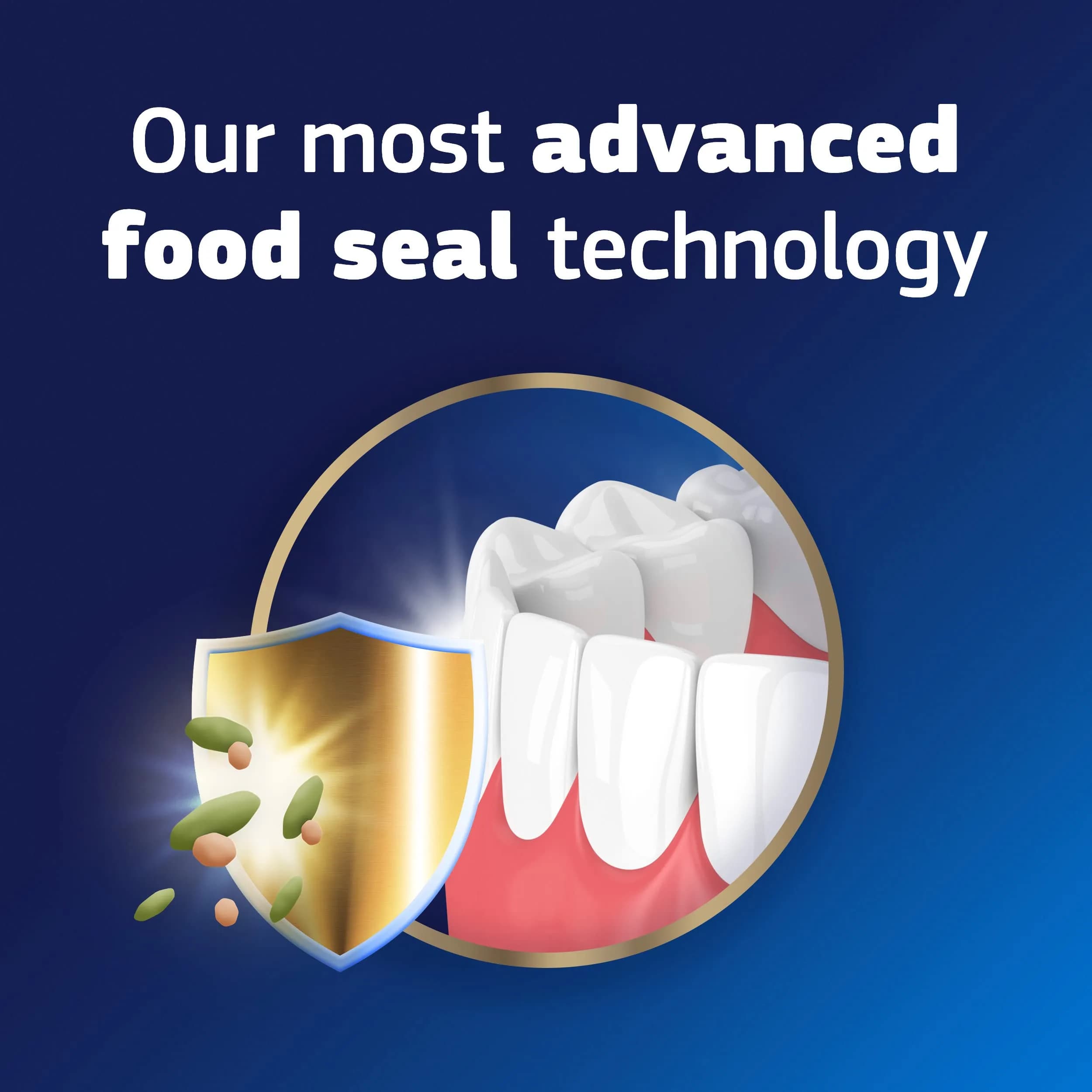 Fixodent Ultra Max Hold Denture Adhesive 2.2 oz | Strongest Hold for Full & Partial Dentures - view 2