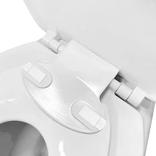 Ingenuity Flip & Sit Potty Seat 2pk (White) | Attaches to Adult Toilet Seat for Easy Potty Training thumbnail 9