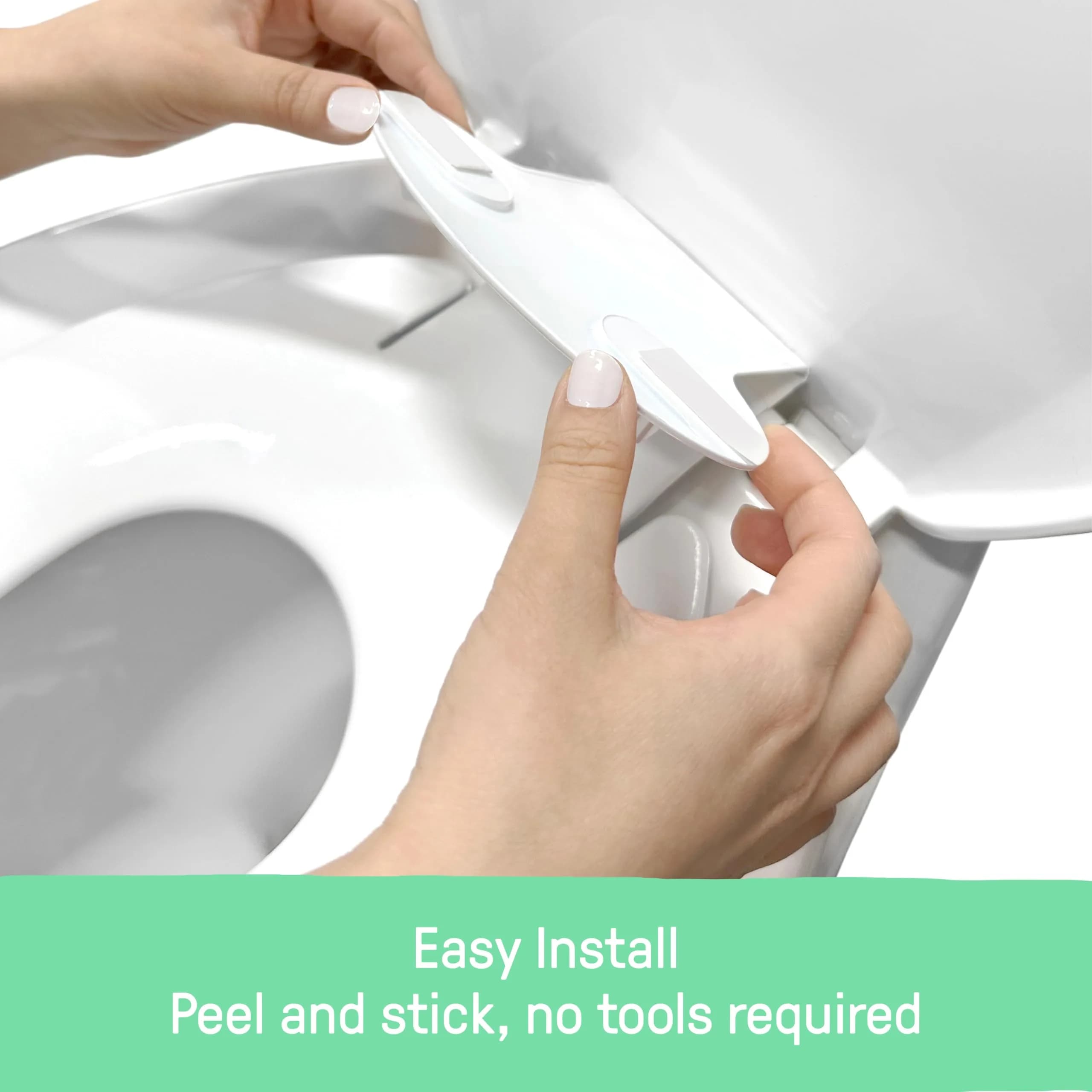 Ingenuity Flip & Sit Potty Seat 2pk (White) | Attaches to Adult Toilet Seat for Easy Potty Training - view 2