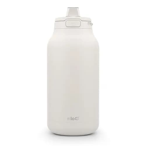 Ello Hydra 64oz Half Gallon Vacuum Insulated Stainless Steel Jug, Cream | Leak-Proof, 40+ Hour Cold Retention thumbnail 1