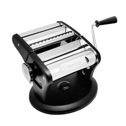 Fante's Supreme Pasta Maker, Compact Manual Noodle Press Machine with Non-Slip Suction Base for Fresh Homemade Pasta, Ravioli, Since 1906 | Italian Quality thumbnail 1