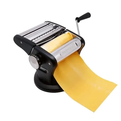 Fante's Supreme Pasta Maker, Compact Manual Noodle Press Machine with Non-Slip Suction Base for Fresh Homemade Pasta, Ravioli, Since 1906 | Italian Quality thumbnail 5