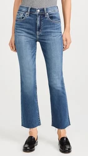 DAZE Women's Shy Girl Jeans, Influencer, 30 | High-Rise Flare, Vintage Fit, 26.5in Inseam thumbnail 2