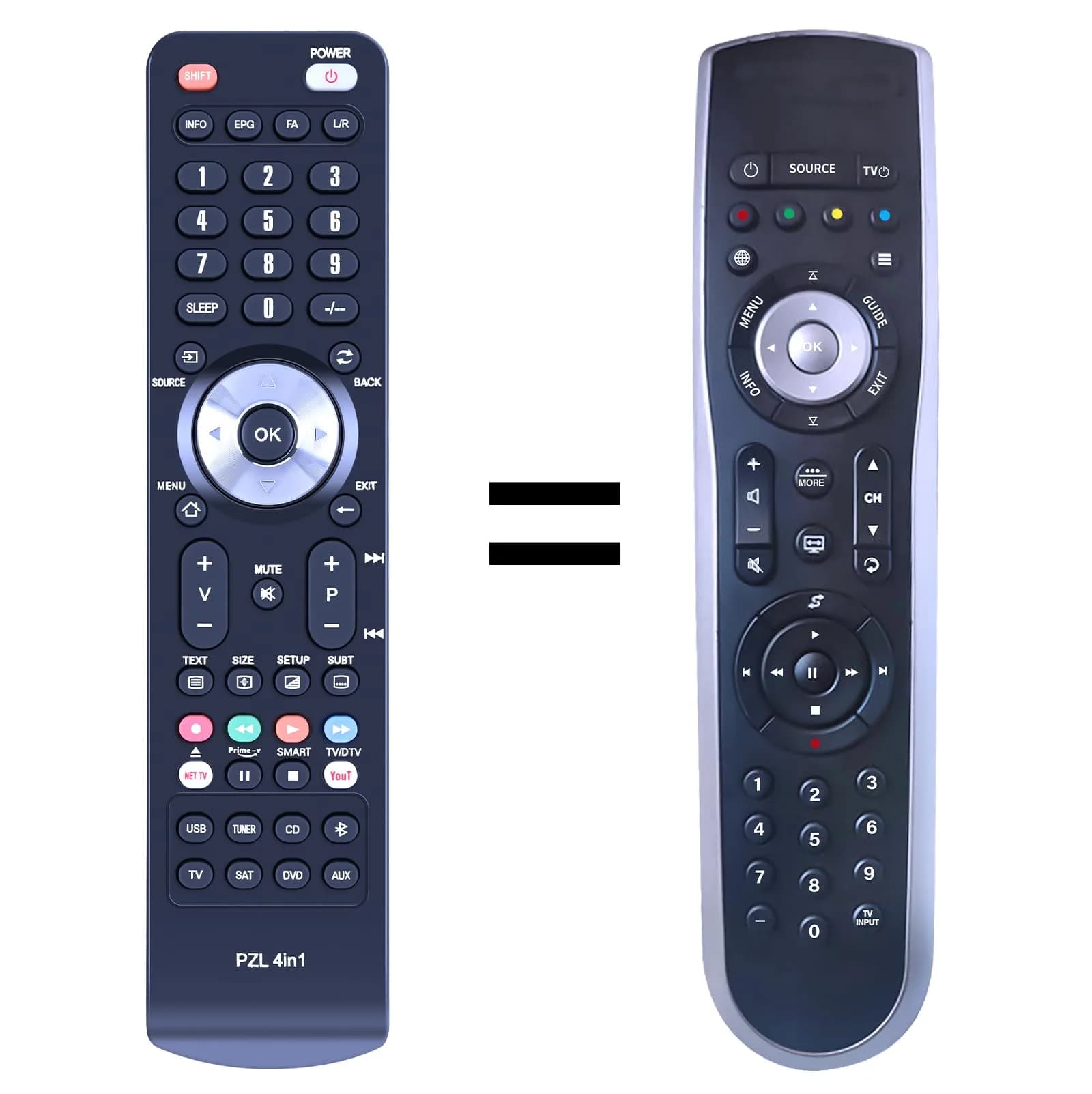 PZL RC-X20 Replacement Remote Control for Bose Lifestyle T10 T20 AV20 | Infrared, Out of box, 12m range - main product image