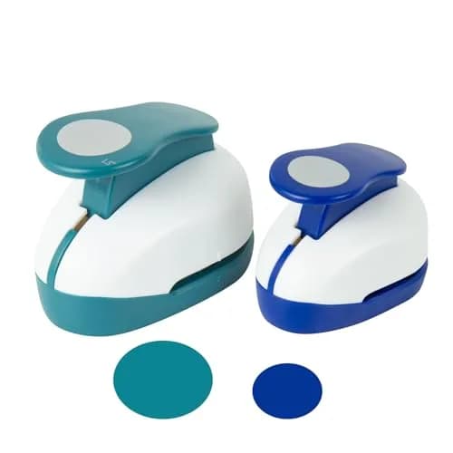 QIQQIKIN 2PCS Circle Cutter Set (38mm + 25mm) | Precision Craft Tool for Paper Crafts thumbnail 2