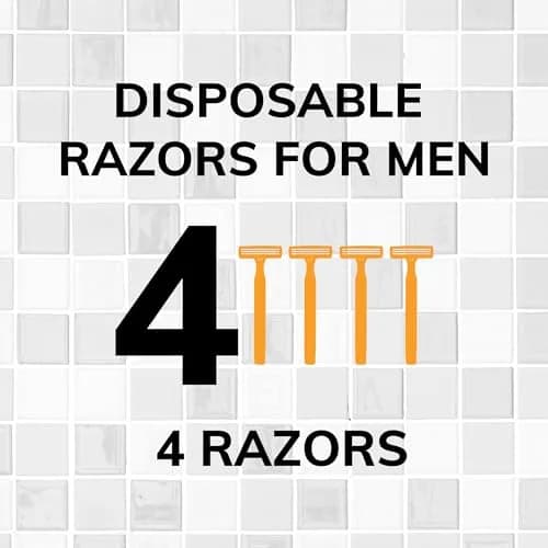 BIC Comfort 3 Advance Disposable Razors for Men | Ultra-Soothing Close Shave, 4 Piece Set thumbnail 2