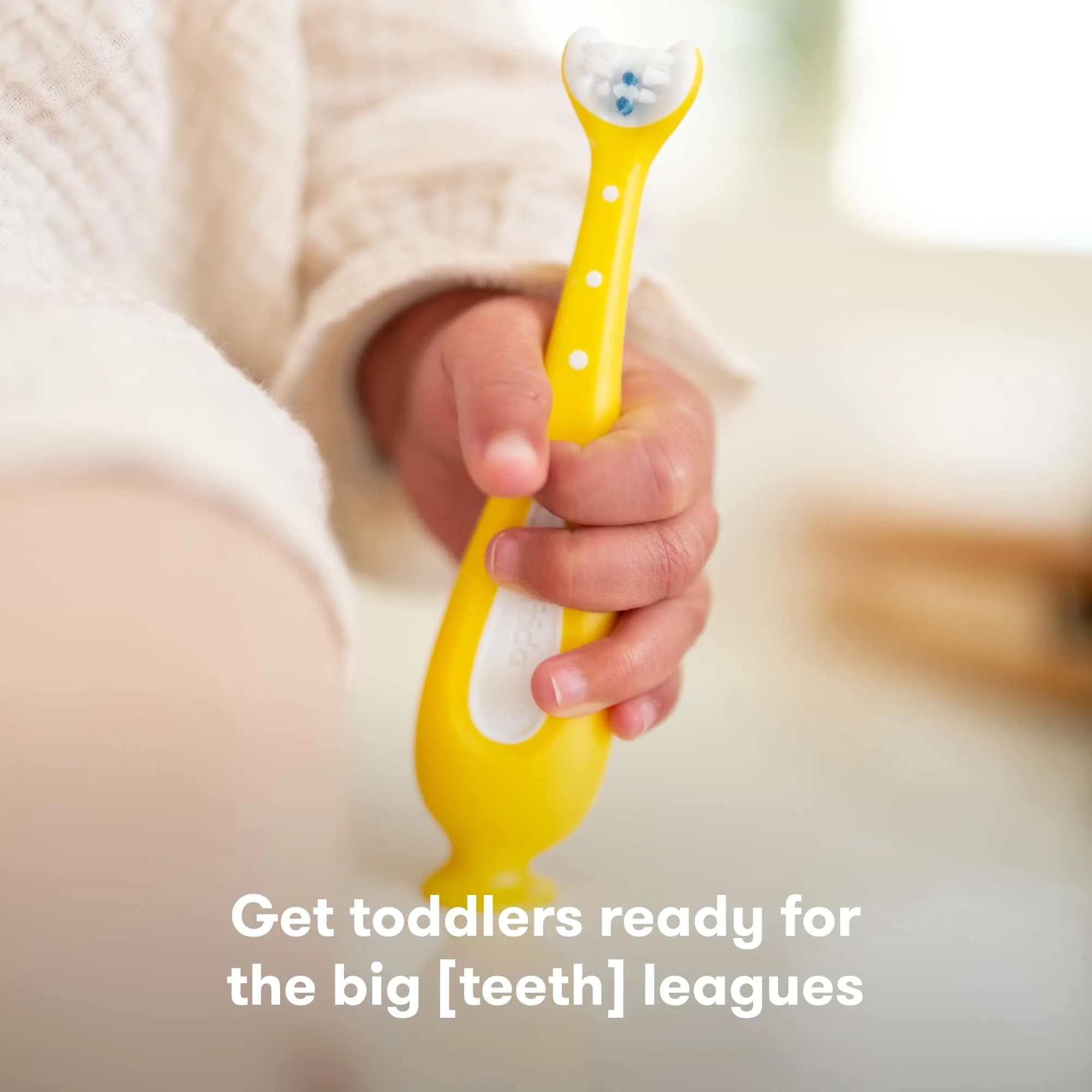 Frida Baby Training Toothbrush for Toddlers (Pack of 2) | Triple-Angle Bristles for Gentle Cleaning - view 2