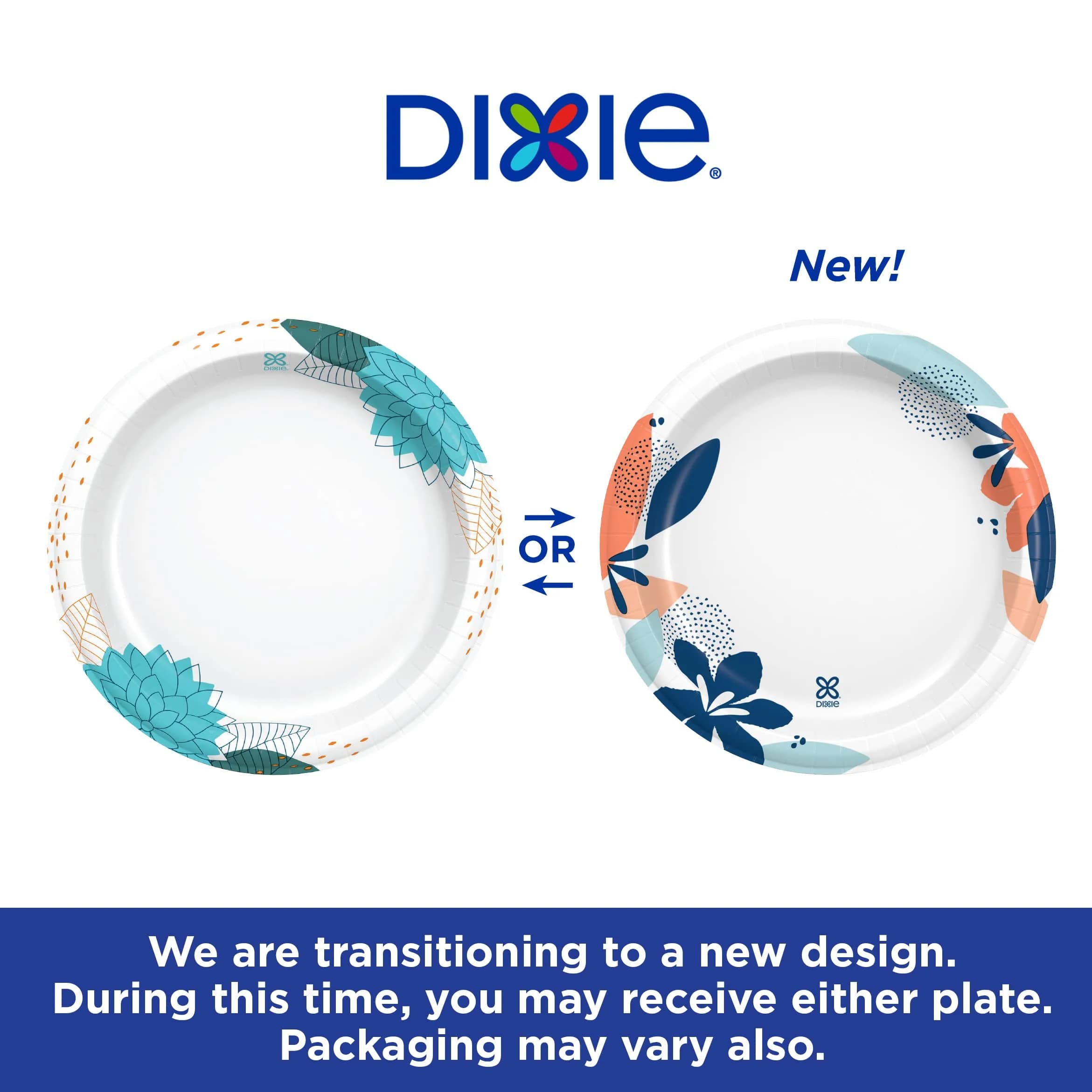 Dixie 10 Inch Paper Plates, 54 Count Pack of 2 - 2X Stronger, Soak-Proof, Cut-Resistant - view 3
