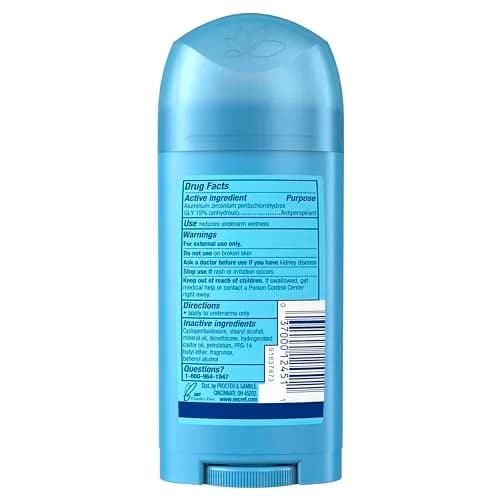 Secret Original Solid Antiperspirant Deodorant for Women, 156 g (5.4 oz) Pack of 2 | 24-Hour Sweat & Odor Protection thumbnail 7