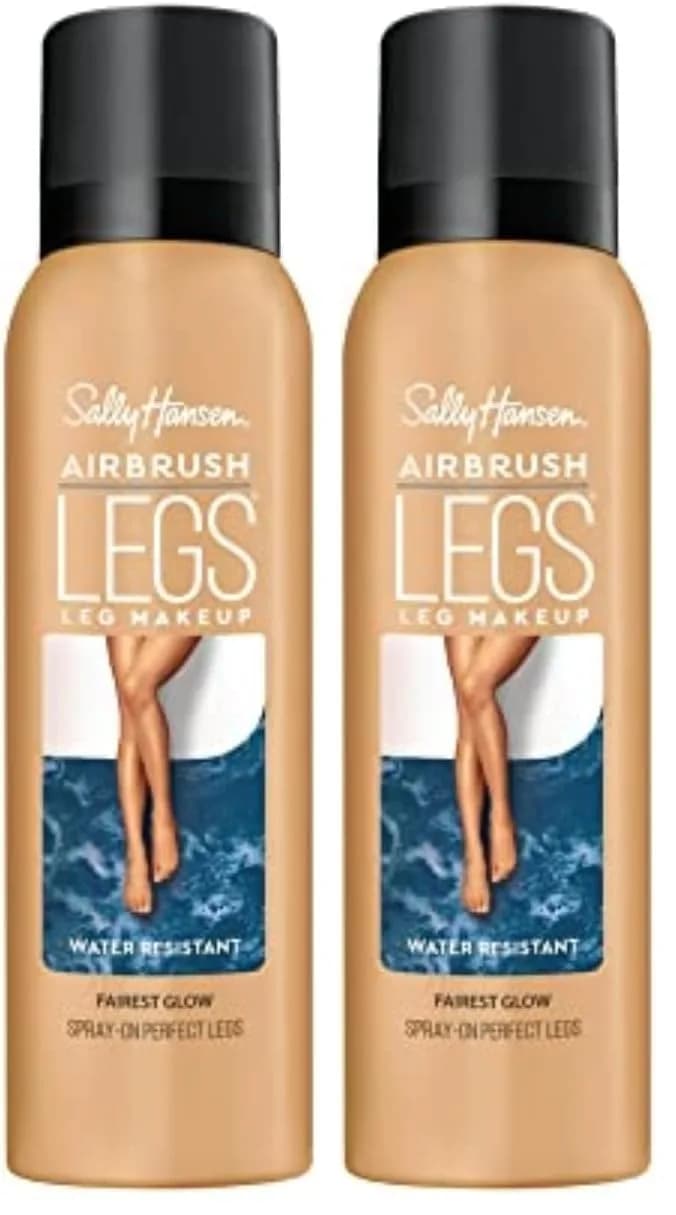 Sally Hansen Airbrush Legs Spray-On Self-Tanner, Fairest Glow - 4.4 Oz, Pack of 2 - main product image