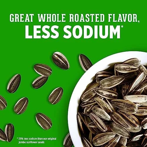 David Reduced Sodium Sunflower Seeds Original Flavor 16 oz | Gluten-Free, Travel Snack, 25% Less Sodium thumbnail 2