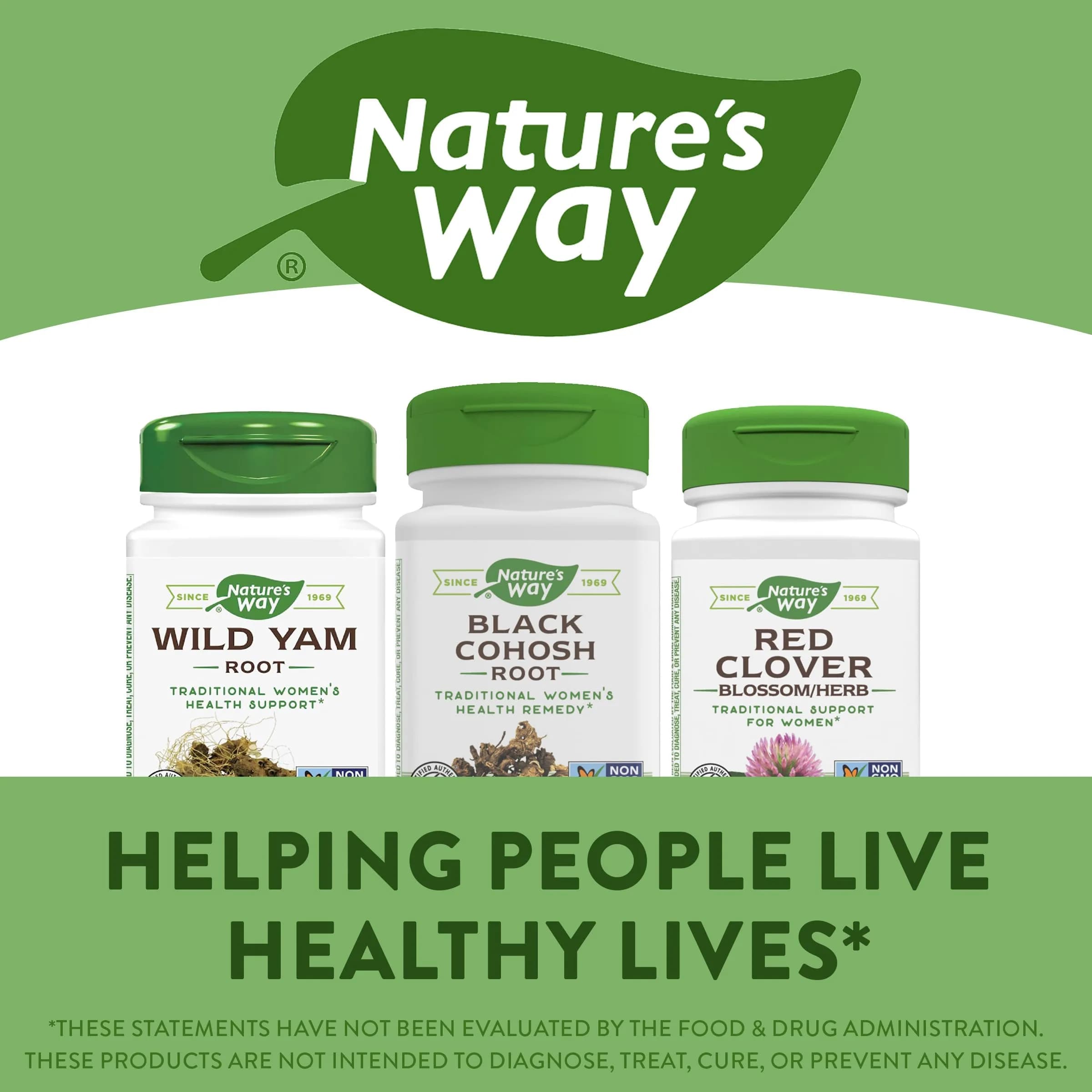 Nature's Way Black Cohosh Root Herbal Supplement 540 mg Vegan Capsules (200 Count) | Traditional Women's Health Support - view 6