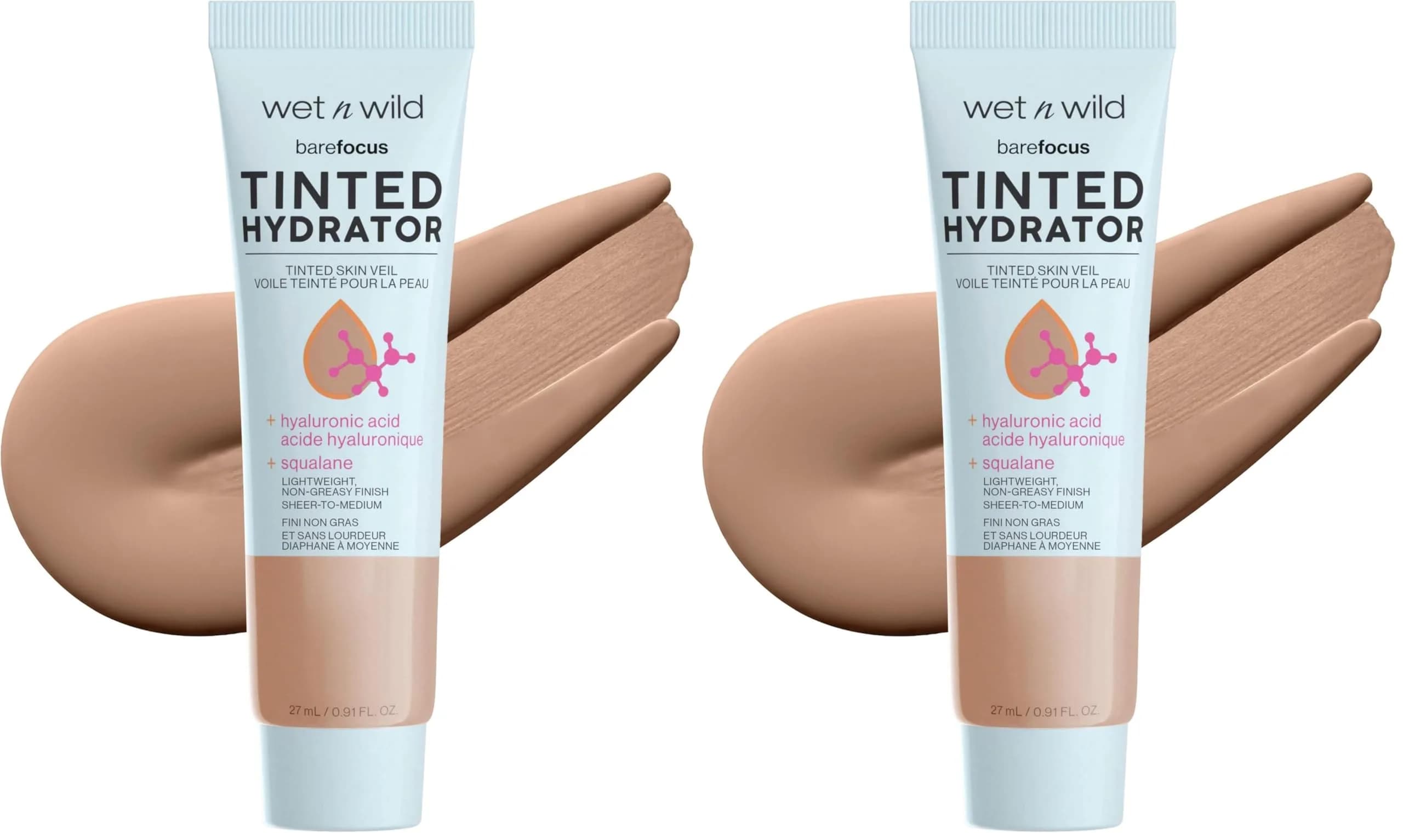 wet n wild Bare Focus Tinted Hydrator Matte Finish Medium Deep - Pack of 2 - main product image