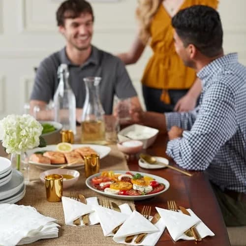 Vanity Fair Entertain Paper Napkins 160 Count | Elegant 3-Ply Disposable Napkins for Events thumbnail 8