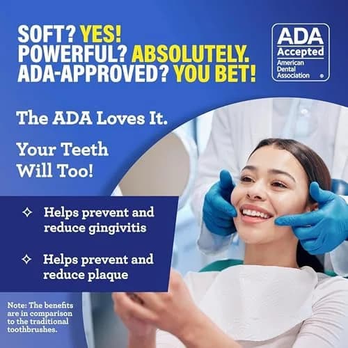 GuruNanda Butter on Gums Toothbrush 2 Ct (Pack of 2) | ADA Accepted Ultra Soft Bristles for Sensitive Gums thumbnail 3