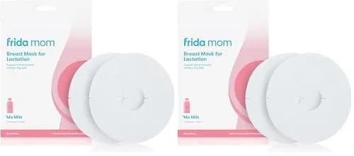 Frida Mom Breast Mask for Lactation 2 Sheet Masks | Support Milk Supply with Fenugreek + Fennel thumbnail 1