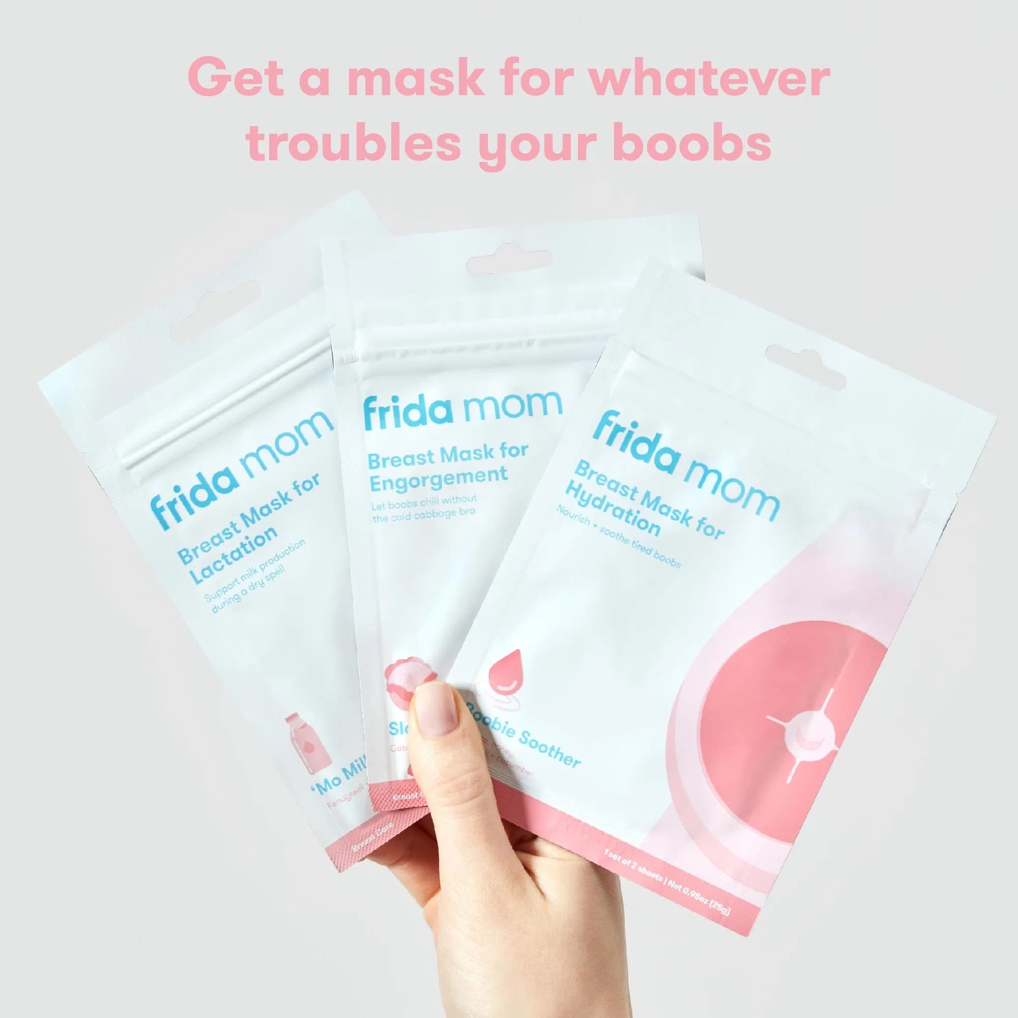 Frida Mom Breast Mask for Lactation 2 Sheet Masks | Support Milk Supply with Fenugreek + Fennel - view 5