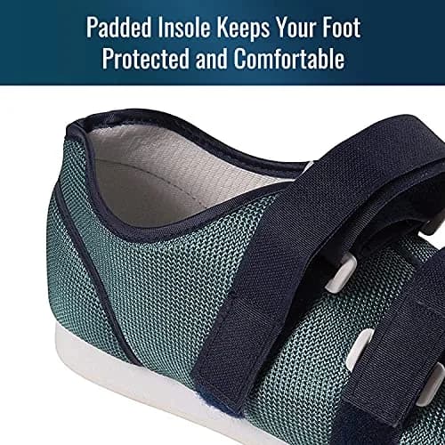 DMI Post Op Shoe Surgical Walking Boot Lightweight Men 9-11 | Support for Foot & Toe Injuries thumbnail 7