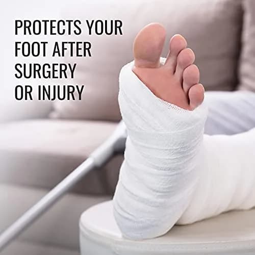 DMI Post Op Shoe Surgical Walking Boot Lightweight Men 9-11 | Support for Foot & Toe Injuries thumbnail 2