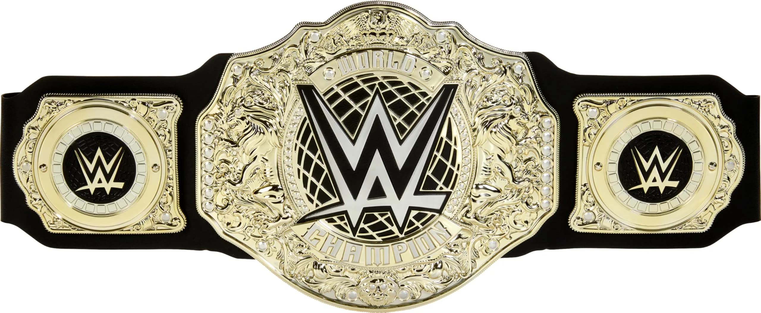 Mattel WWE World Heavyweight Championship Role Play Title Belt for Kids | 1 Size — one size