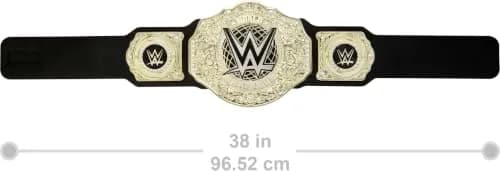 Mattel WWE World Heavyweight Championship Role Play Title Belt for Kids | 1 Size thumbnail 4
