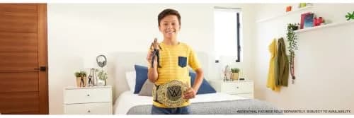 Mattel WWE World Heavyweight Championship Role Play Title Belt for Kids | 1 Size thumbnail 2