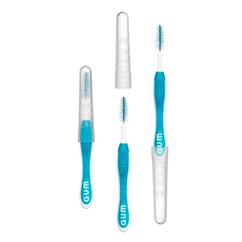 GUM Proxabrush Go-Betweens Wide Interdental Brushes, 20 Count (Pack of 2) | Clinically Designed for Plaque Removal thumbnail 3