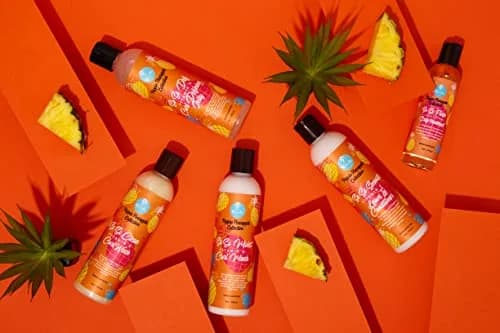 Curls Poppin Pineapple Vitamin C Hair Mask 8oz (2 Pack) | Thickens & Moisturizes Curly Hair thumbnail 4