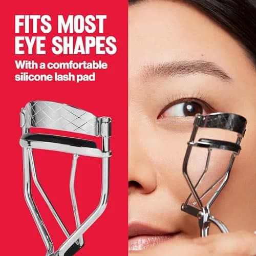 Revlon Natural Curl Lash Curler | Creates a Natural Lash Lift, Non Slip Finger Grip, Easy to Use (Pack of 2) thumbnail 5
