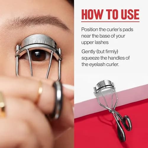 Revlon Natural Curl Lash Curler | Creates a Natural Lash Lift, Non Slip Finger Grip, Easy to Use (Pack of 2) thumbnail 8