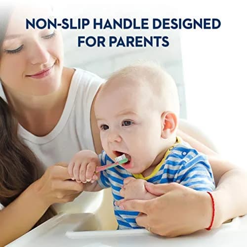 Oral-B Baby Toothbrush Featuring Disney's Pooh, Baby Soft Bristles, 0-3 Years, 2-Pack | Gentle Gum Care for Infants thumbnail 4
